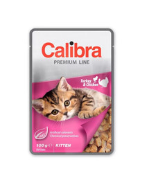 CALIBRA Cat Premium Line Kitten 100 g saszetki dla kociąt