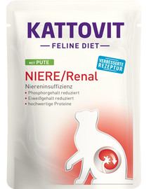 Feline Diet Niere/Renal indyk 85 g