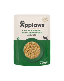 APPLAWS Cat Adult Pouch in Broth saszetka w bulionie 70 g dla dorosłych kotów