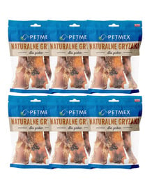 PETMEX Ścięgno wołowe 6x100g naturalny gryzak dla psa