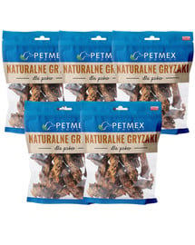 PETMEX Szyjka kurza 5x100g naturalny gryzak dla psa