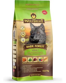 WOLFSBLUT Dark Forest Adult sucha karma dla psów z dziczyzną i słodkimi ziemniakami 12,5 kg