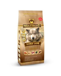 WOLFSBLUT Range Lamb Adult sucha karma dla psów z jagnięciną i brązowym ryżem 12,5 kg