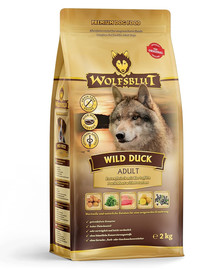 WOLFSBLUT Wild Duck Adult sucha karma dla psów z kaczką i ziemniakami 12,5 kg