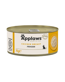 Cat Mousse Tin 70 g Salmon karma mokra dla kota z łososiem