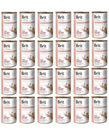 BRIT Veterinary Diet Renal Tuna&Salmon&Pea karma na nerki dla psa 24x400 g