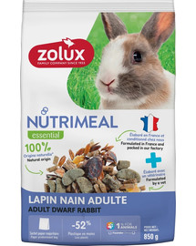 NUTRIMEAL 4 Karma mieszanka dla królika miniaturki adult 850 g