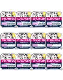 EUKANUBA Grain Free Kitten Monoproteinowy pasztet dla kociąt Kurczak 12x85 g
