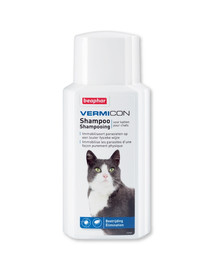 Vermicon Szampon Cat 200 ml przeciwpchłowy dla kotów
