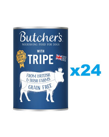 BUTCHER'S Original Tripe 24x400g pasztet dla psa