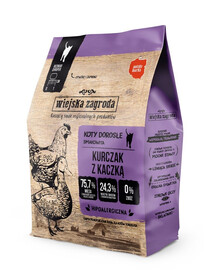 Kurczak z kaczką karma dla kotów 400 g