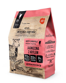 Jagnięcina z krylem karma dla kotów 400 g