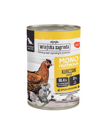 Monobiałkowa Kurczak mokra karma dla psów 400 g