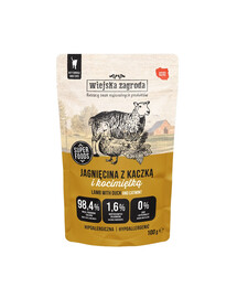 Superfoods Jagnięcina z kaczką i kocimiętką mokra karma dla kota 100 g