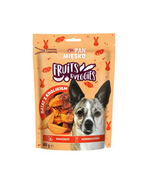Fruits and Veggies Batat z królikiem przysmak dla psa 100 g