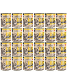 WIEJSKA ZAGRODA Indyk z jagnięciną 24x800 g bezzbożowa mokra karma dla psa