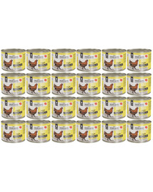 WIEJSKA ZAGRODA Monobiałkowa Kurczak mokra karma dla kotów 24x200 g