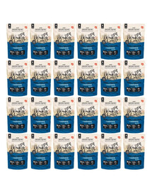 WIEJSKA ZAGRODA Superfoods Konina z tuńczykiem i walerianą mokra karma dla kota 24x100 g