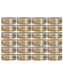 WIEJSKA ZAGRODA Kitten Indyk i kurczak 24x85 g puszka dla kociąt