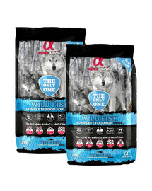 ALPHA SPIRIT Pełnoporcjowa sucha karma dla psów Wild Fish 2 x 3kg
