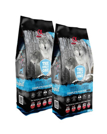 ALPHA SPIRIT Pełnoporcjowa sucha karma dla psów Wild Fish 2 x 12kg