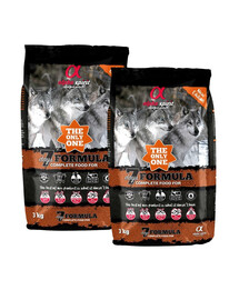 ALPHA SPIRIT The only one 7 days formula 2 x 3kg Pełnoporcjowa sucha karma dla psów