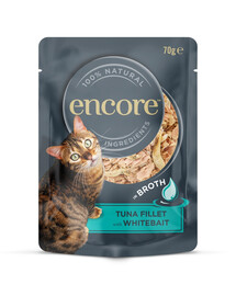 Cat Tuna Fillet with Whitebait in Broth tuńczyk z białorybą w bulionie 70 g