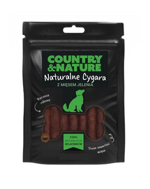 Cygara z mięsem jelenia dla psów 20 x 85 g