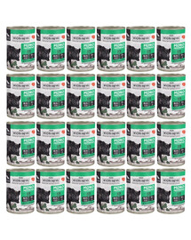 WIEJSKA ZAGRODA Monobiałkowa Dzik mokra karma dla psów 24x400 g