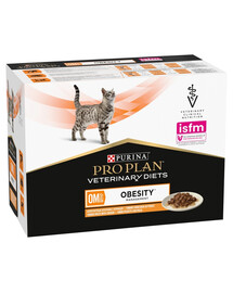PRO PLAN Veterinary Diets Feline OM St/Ox Obesity Management 10x85 g