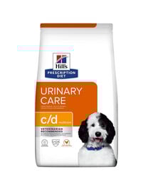 HILL'S Prescription Diet Canine c/d Multicare 4x1,5 kg karma dla psów z chorobami układu moczowego