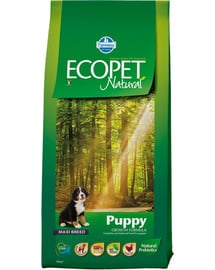 Ecopet natural puppy 12 kg maxi