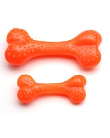 Zabawka Mint Dental Bone Pomarańczowa 8,5cm
