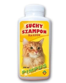 Szampon suchy dla kotów pimpuś 250 ml