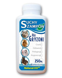 Natural-Vit szampon suchy dla gryzoni 250 ml