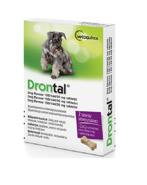 Drontal Dog Flavour dla psów 24 tabletki