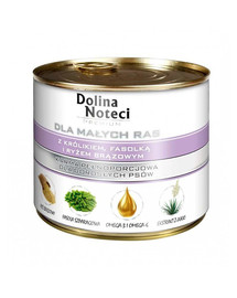 Premium Małe Rasy Z Królikiem, Fasolką I Ryżem Brązowym 0,185 kg