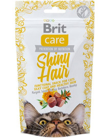 Care Cat Snack Shiny Hair 50g
