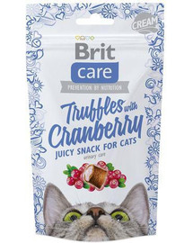 Care Cat Snack Truffles Cranberry 50g