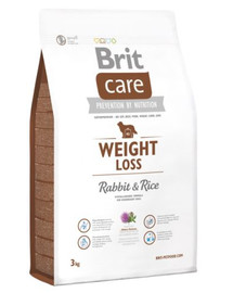 Care Weight Loss rabbit & rice 3 kg