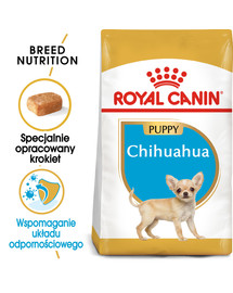 Chihuahua junior 500 g karma sucha dla szczeniąt do 10 miesiąca rasy chihuahua