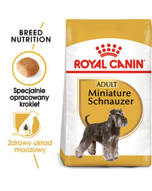 Miniature Schnauzer Adult 3 kg karma sucha dla psów dorosłych rasy schnauzer miniaturowy