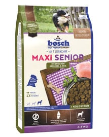 Maxi Senior drób i ryż 2,5 kg