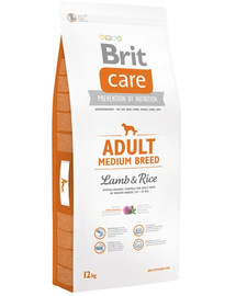 Care Adult Medium Breed lamb & rice 12 kg