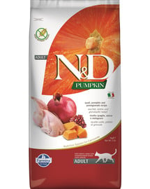 N&D Pumpkin Cat quail & pomegranate 5 kg