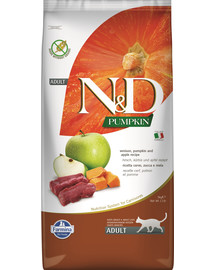 N&D Pumpkin Cat vension & apple 5 kg