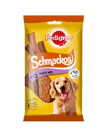 Schmackos 86 g przysmak dla psów z wołowiną 12 szt.