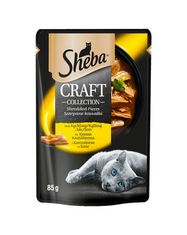 Sheba Craft Collection Wybór dań drobiowych Karma w sosie dla kota 12x85g