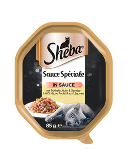 Sauce Speciale 85 gx22 z Indykiem, Kurczakiem i Warzywami - mokra karma dla kotów