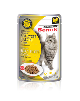 Super Fileciki w sosie z indykiem 85 g